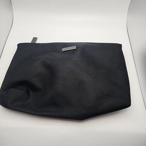 Lanvin Parfums Black Cosmetic Travel Bag